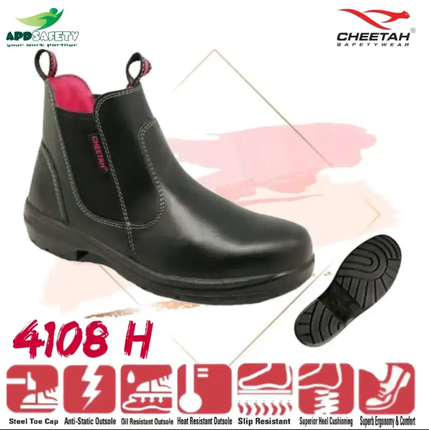 Sepatu Safety CHEETAH 4108 H (Woman)