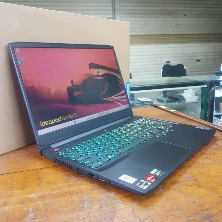 Lenovo Ideapad Gaming 3 Ryzen 5-5600H Ram 16GB SSD 512GB GTX 1650 4GB