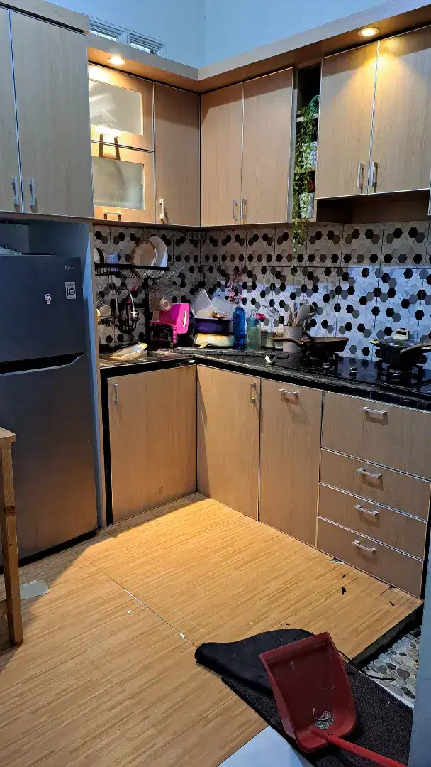Kitchen set minimalis hpl taco