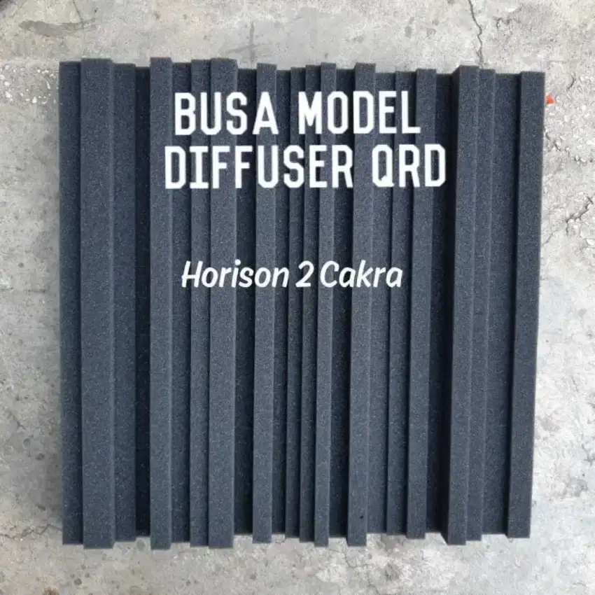 Beragam Busa Akustik Diffuser Vocal Trap Zig Zag Sudoku Catur Roti