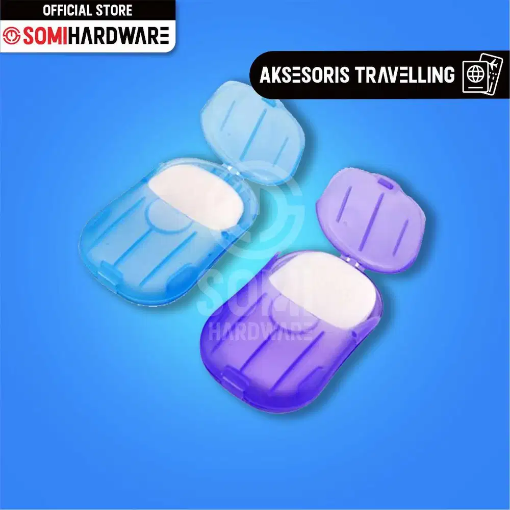 Paper Soap Sabun Kertas Praktis Travelling