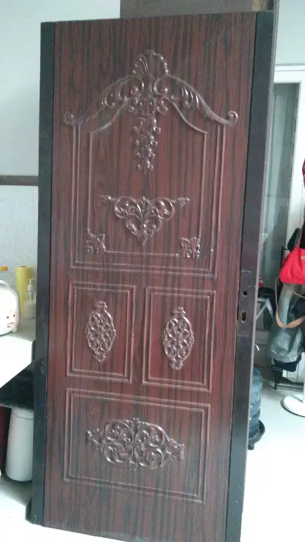 Daun Pintu dobel teakwood