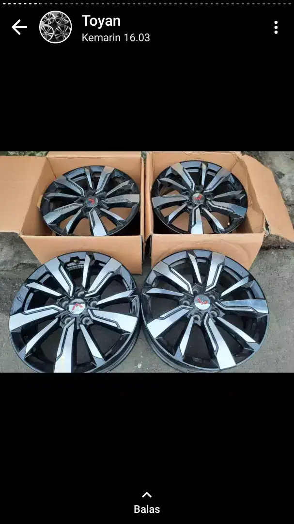 VELG Wuling almaz asli ring 17