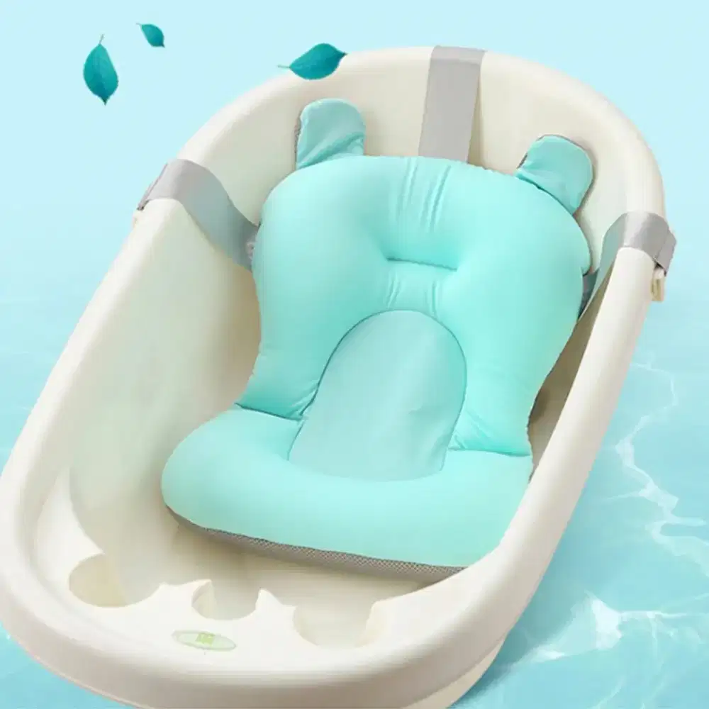 BABYINNER Bantalan Bath Tub Bayi Baby Shower Anti-slip Seat Support