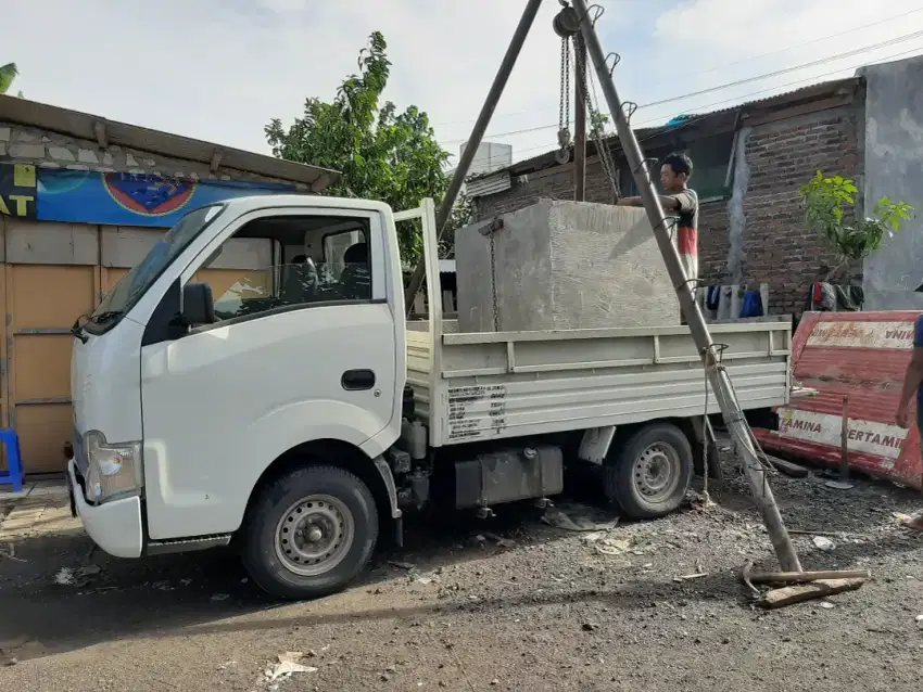 Tandon air beton cor bak tanam