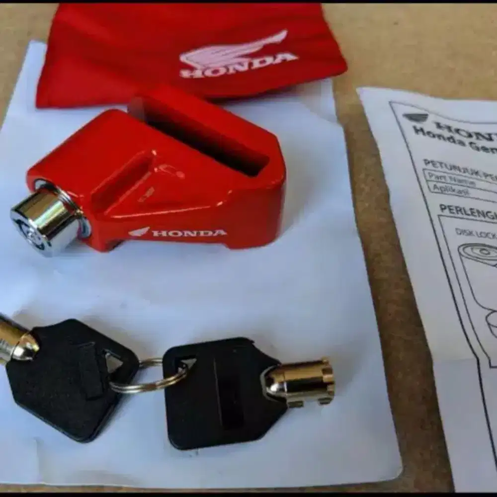 Kunci tambahan motor