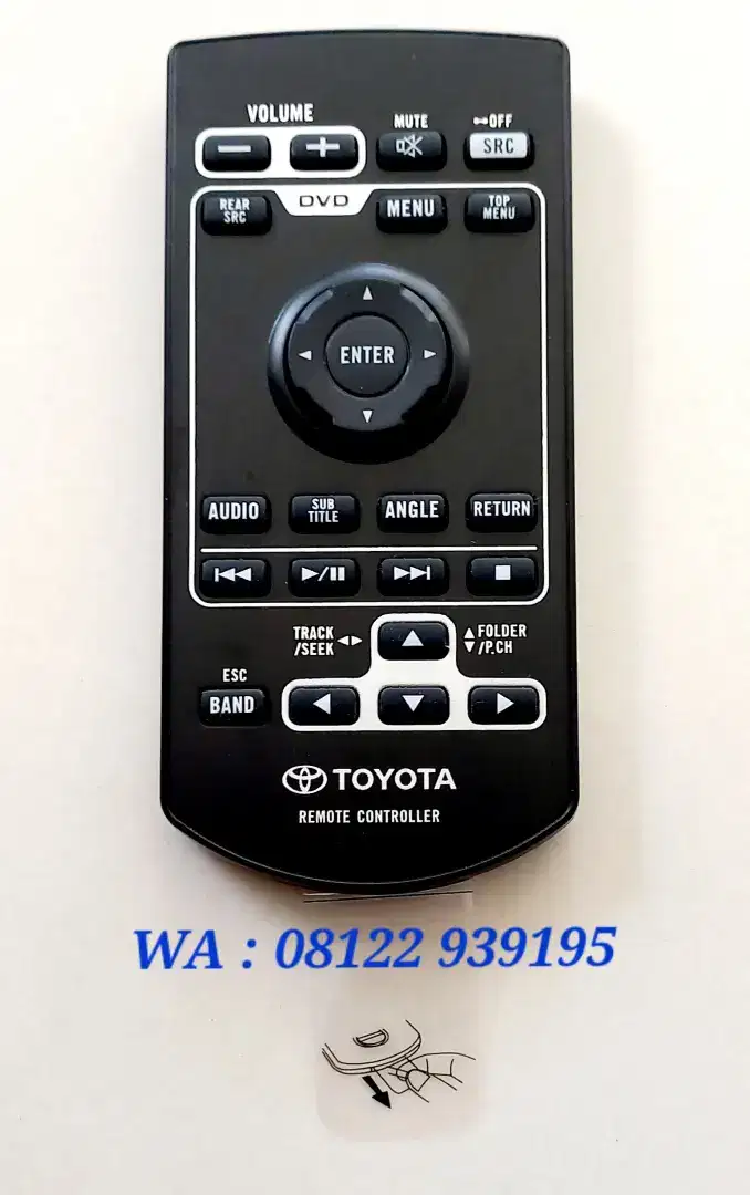 Remote Audio Video Fortuner VRZ / Venturer / Reborn V 2016 - 2020 ORI