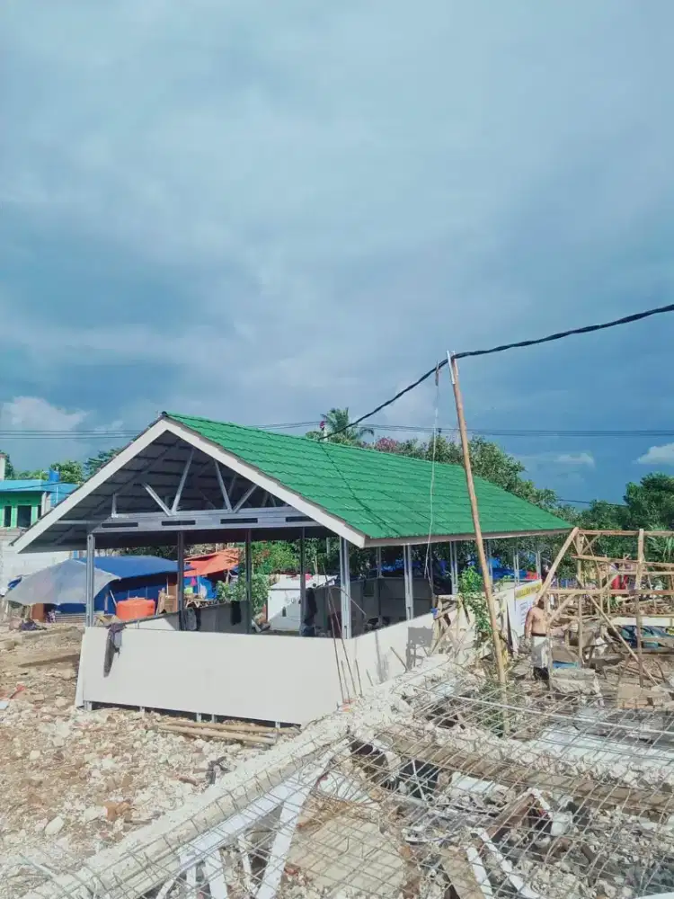 Baja ringan se-jabodetabek reparasi atap lama gnti baja ringan ?