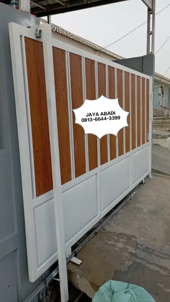 Pintu pagar motif grc 11