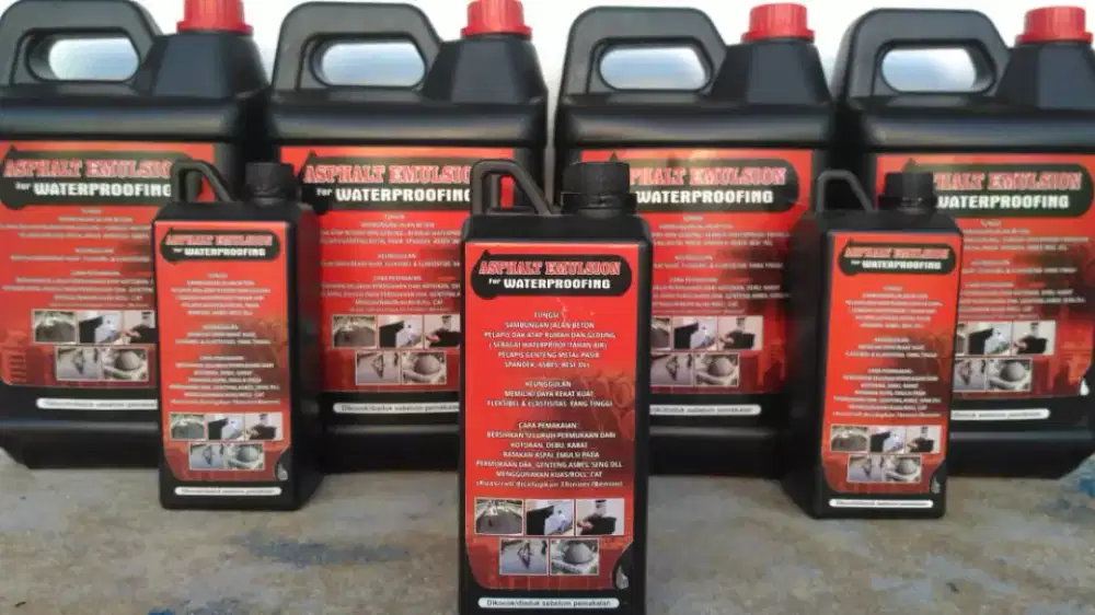 Aspal cair Emulsion for waterproofing
