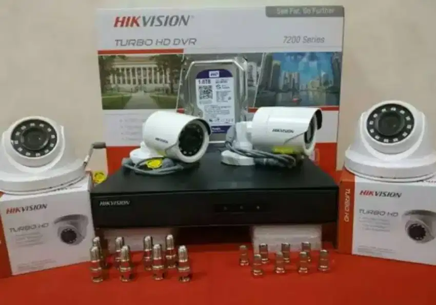 Cctv hikvision langsung pasang