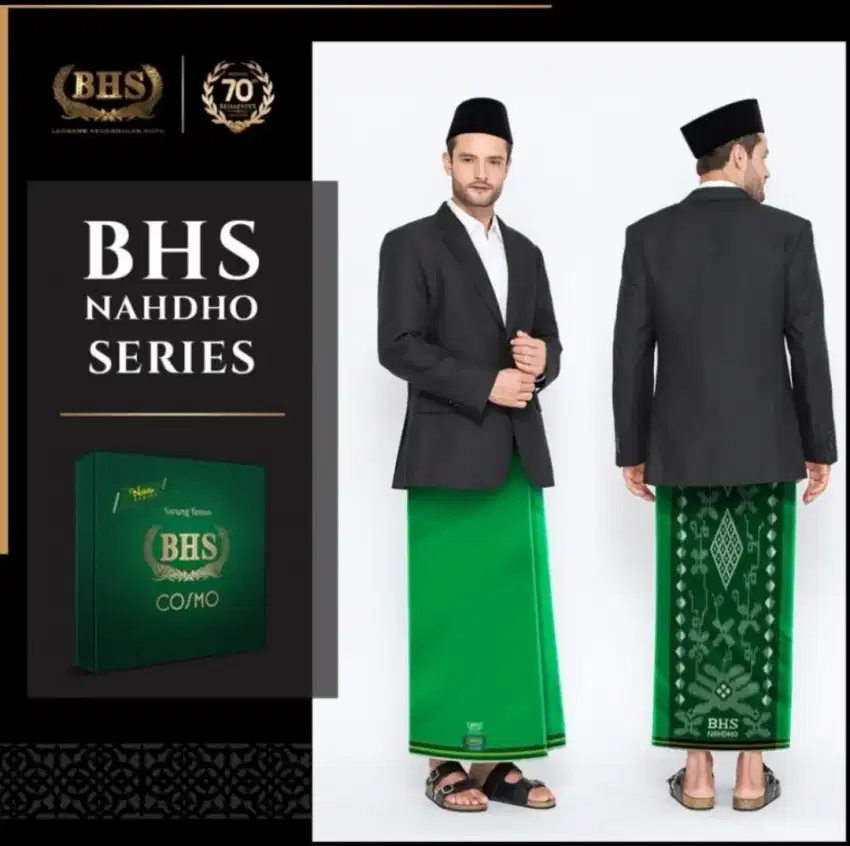 Sarung BHS Nahdho hijau