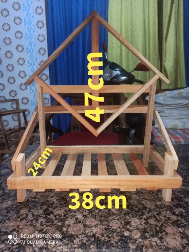 Keranjang Parcel Rotan Kayu Murah