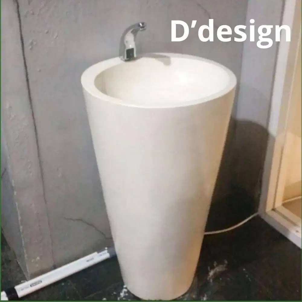 Wastafel Teraso Vas Minimalis Handmade | Washtafel Terrazzo