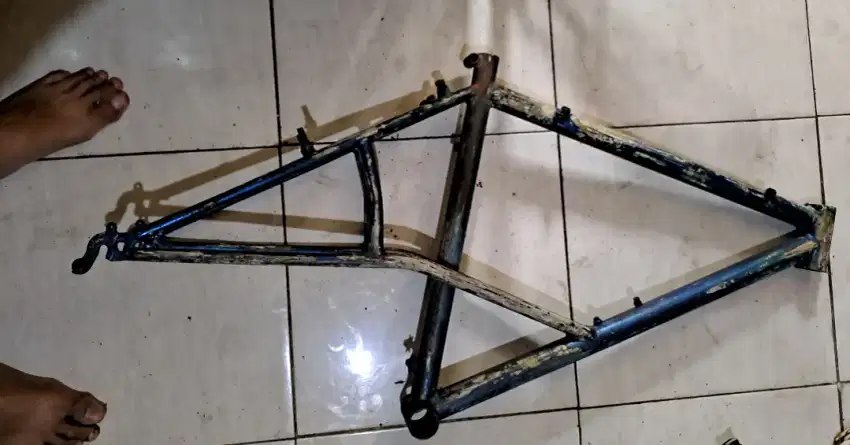 Frame sepeda toyo asahi elevated chainstay unik jual murah meriah BU