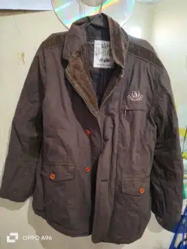 Jaket import ukuran M luar negri bahan tebal anti badai motif codoray