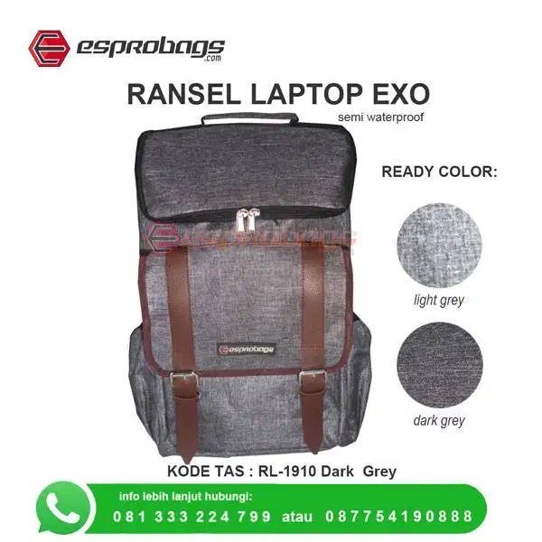 Tas Ransel Exo Unisex Kode RL-1910