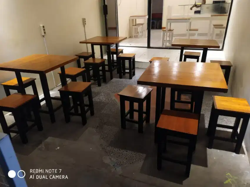 Set Meja Warkop | Meja Resto