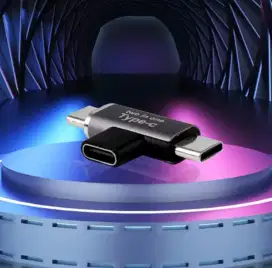 2 in 1 Type C Adapter