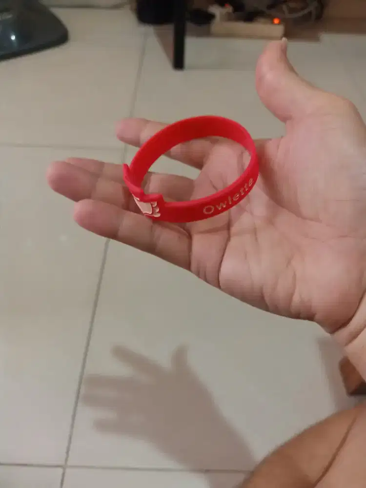 Gelang silikon/karet pj mask owlette