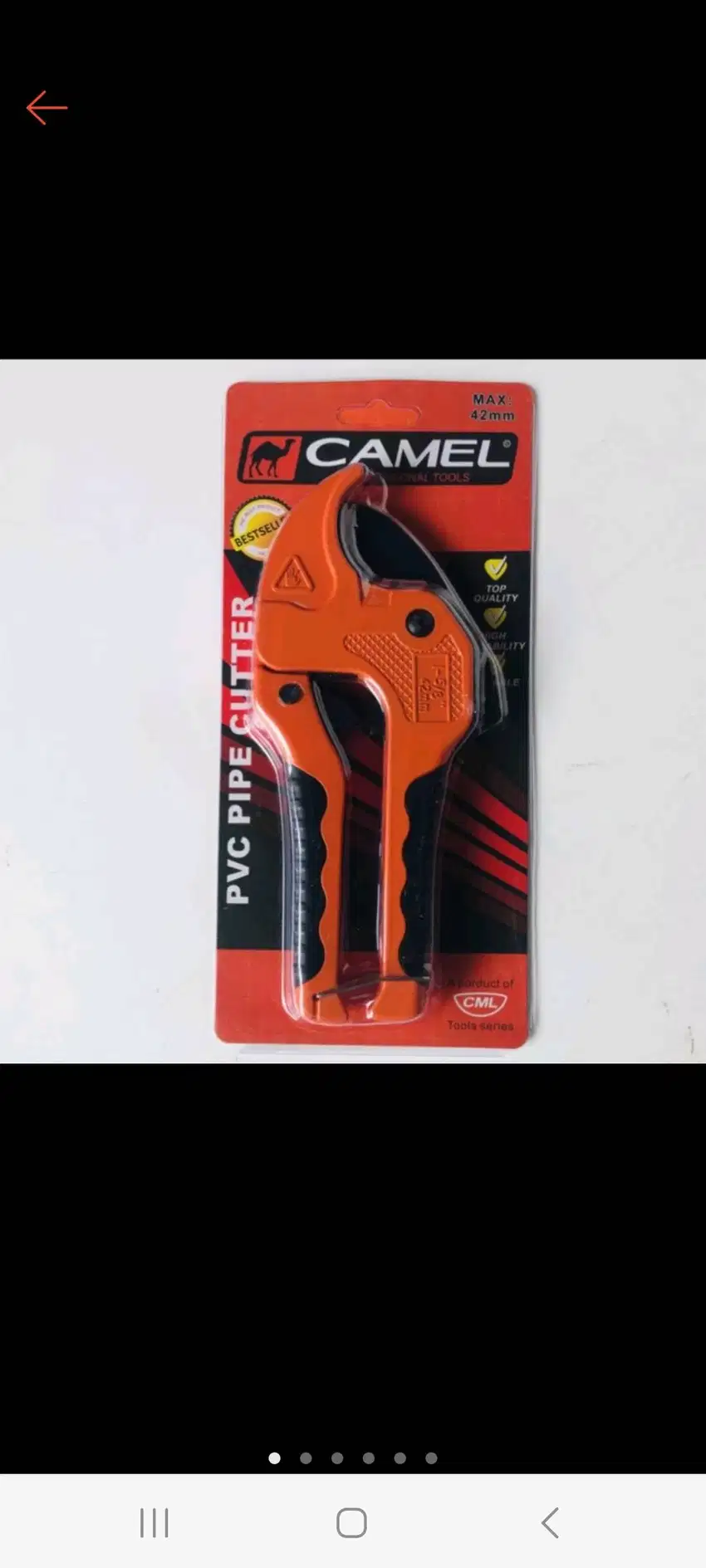Gunting pipa merk camel