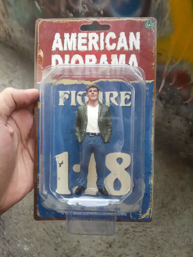 Figure american diorama skala 1:18