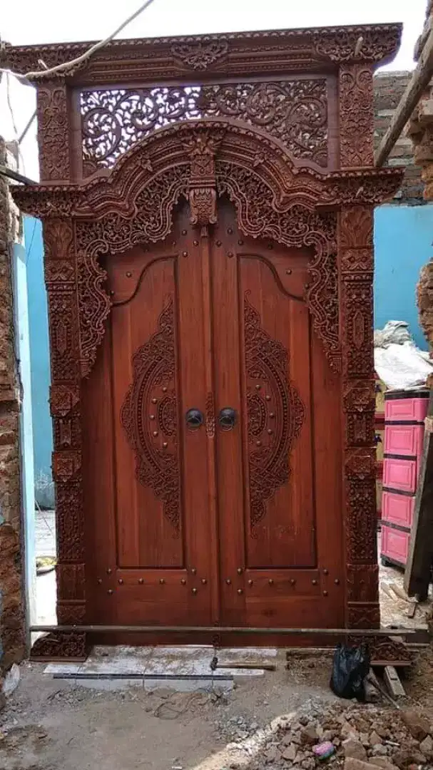 Pintu motif terbaru bisa pesan dan antar jabodetabek