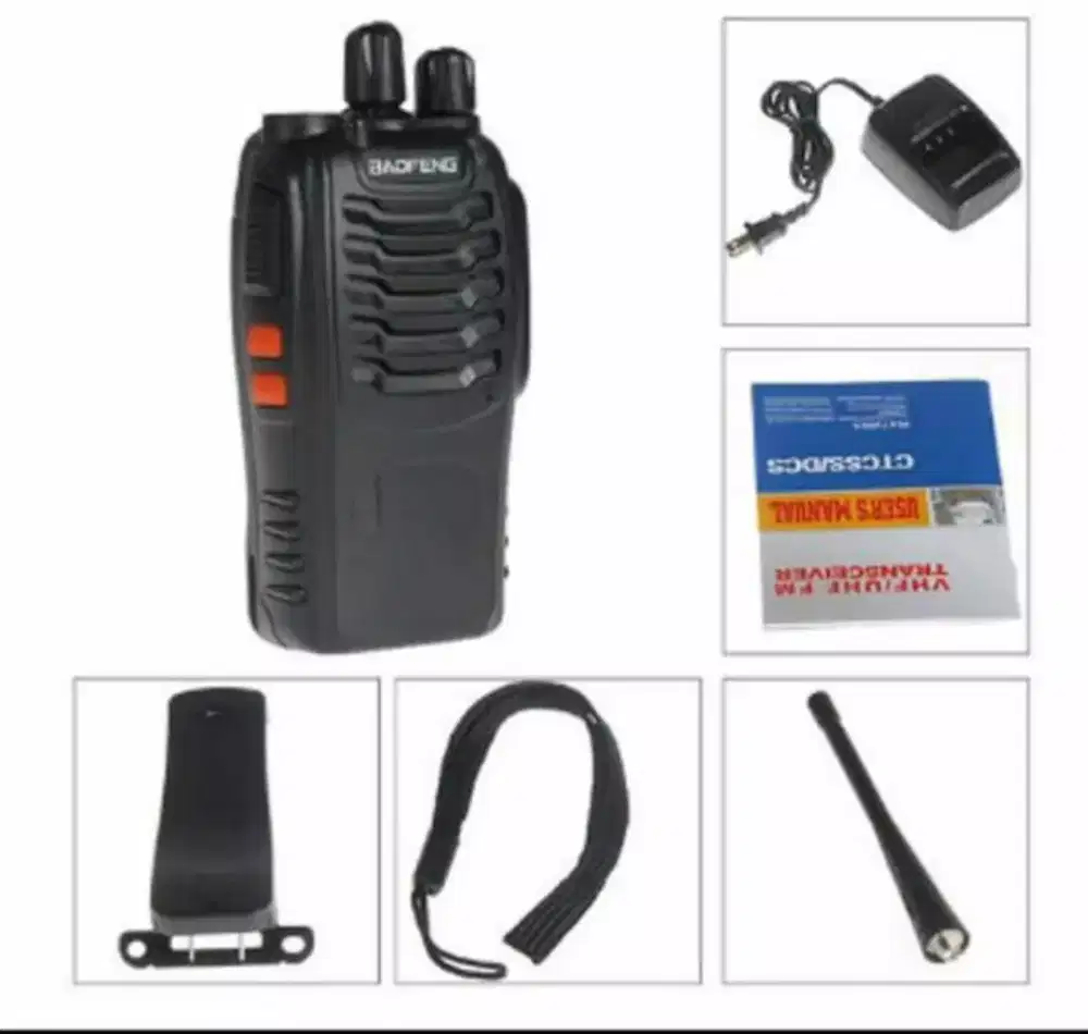 HT baofeng bf888-s baru segel 1 unit