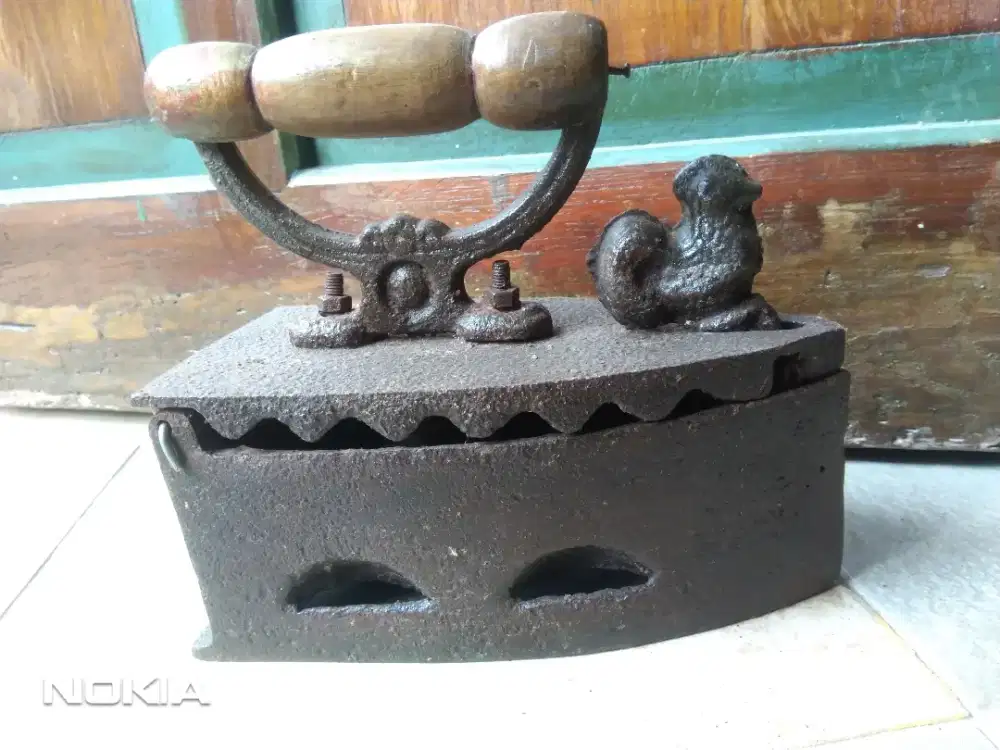 Gosokkan jadul jaman dulu vintage besi asli