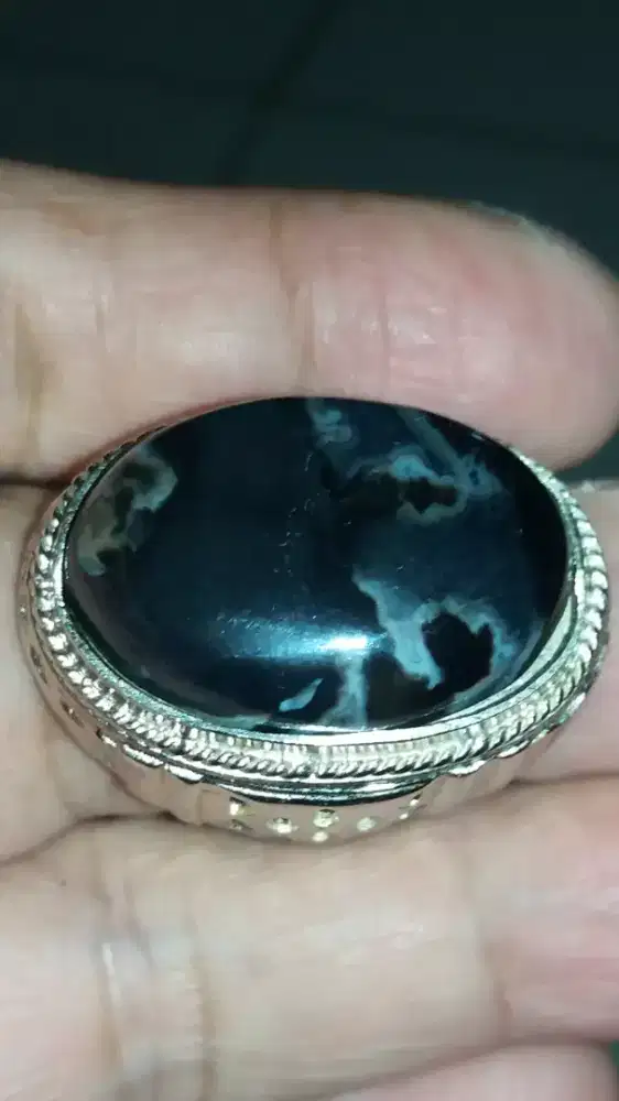 Jual Batu Cincin Yaman motif Big Unique Langka Good Perfomance