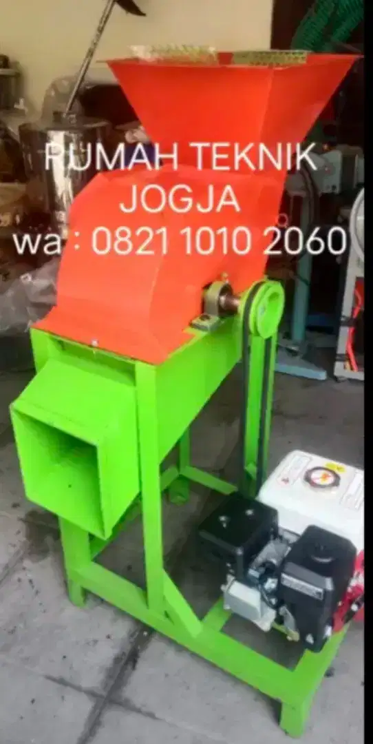 (RUMAH TEKNIK JOGJA)Pencacah jerami untuk palan ternak dan kompos