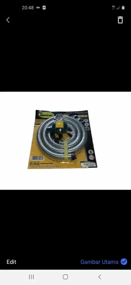 Regulator Dan Selang Kompor Merk Quantum