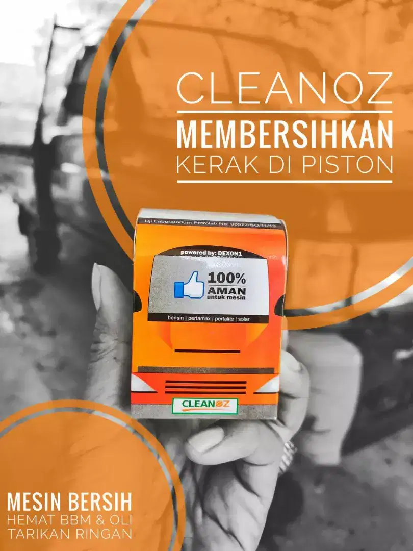 Cleanoz Pembersih Mesin Penghemat BBM Semua Kendaraan