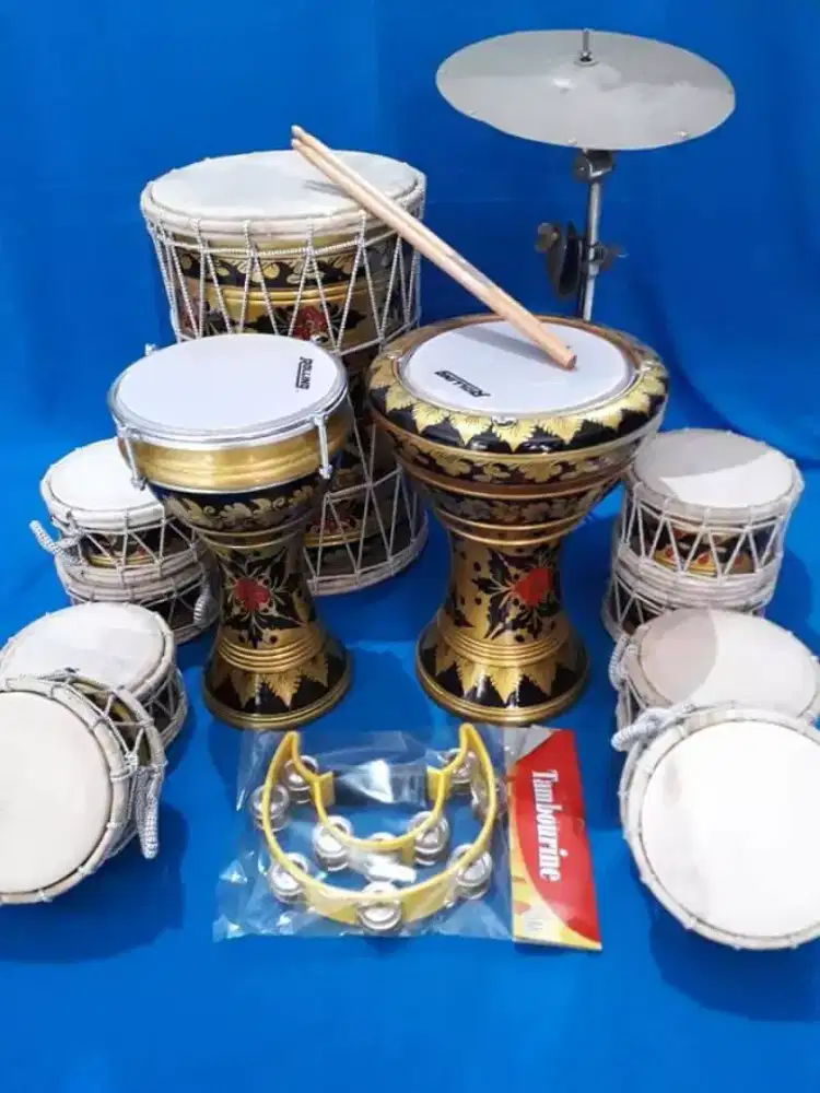 marawis komplit bahan kayu mahoni