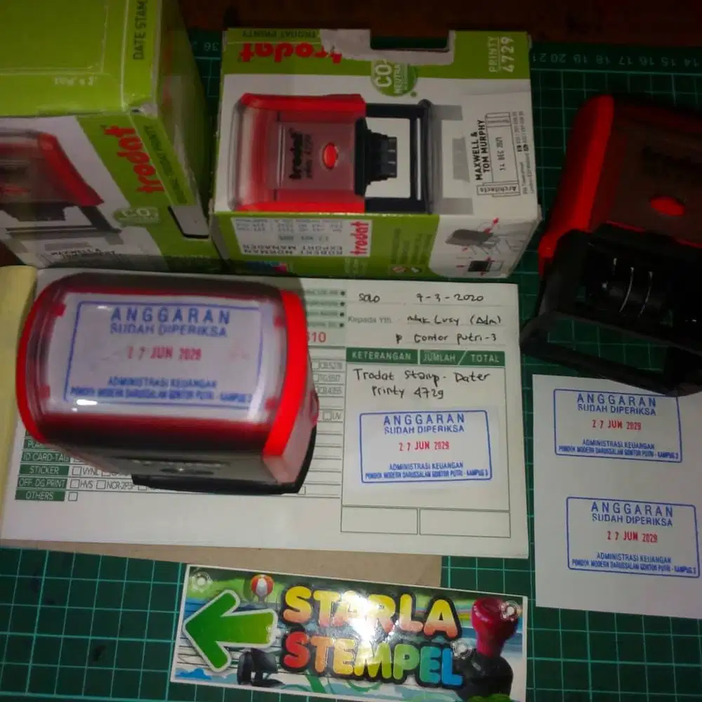 Cetak Stempel Cukup WA Saja 10 Menit Jadi Stamp Bisa Di Gosend