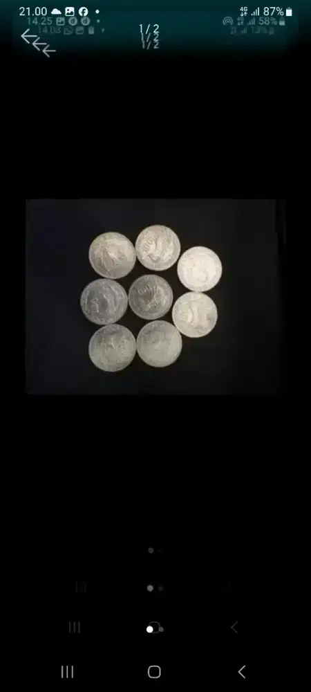 Uang koin Rp 100 tipis