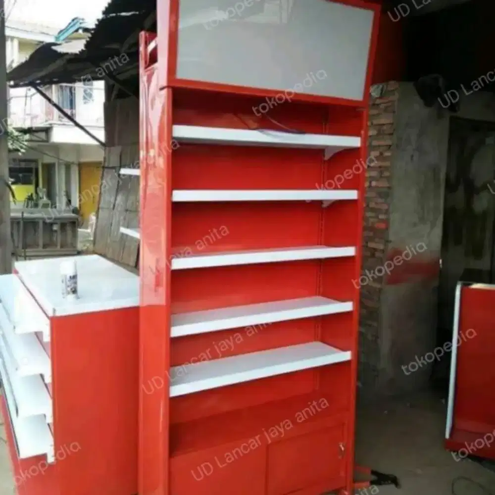 Meja kasir minimarket
