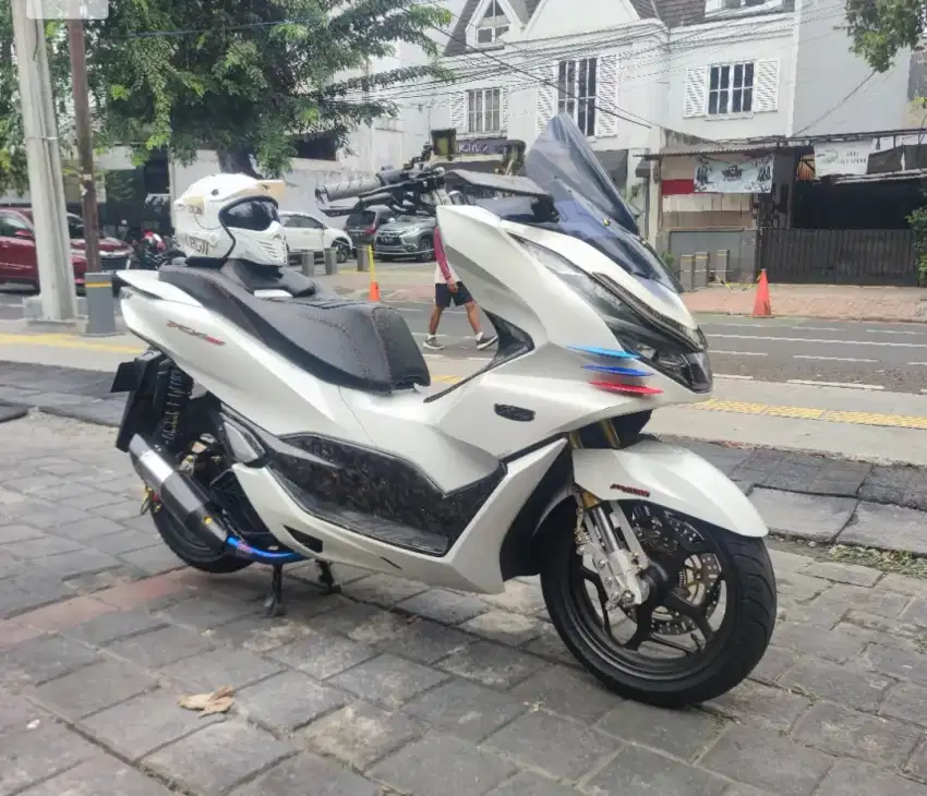 PCX ABS 2022 Full modifikasi carbon kevral & forged,