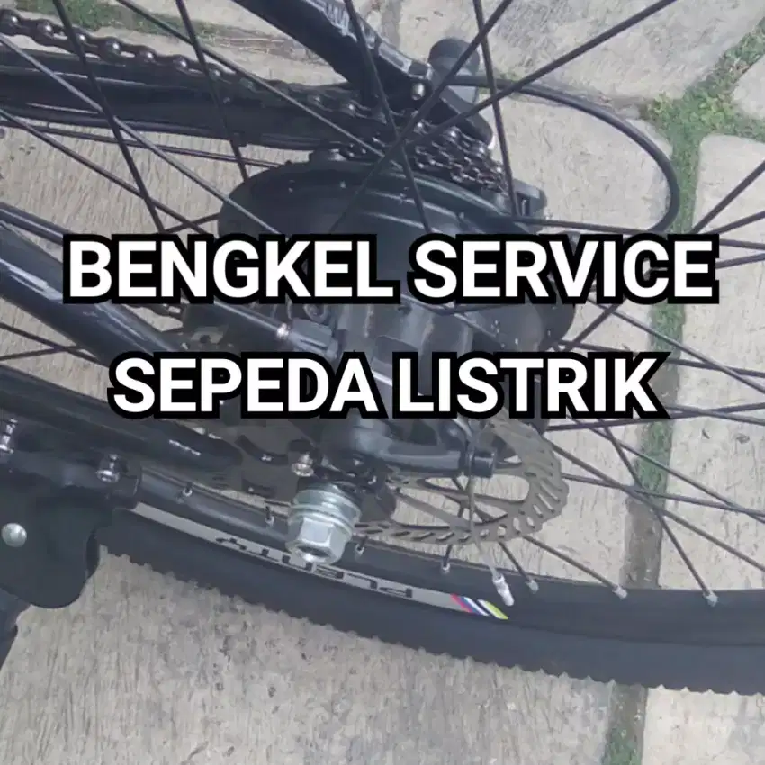 Roda Sepeda Listrik Service Sparepart Bergaransi