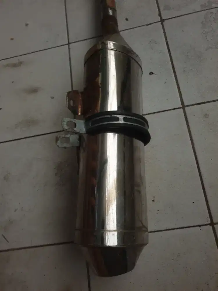 Knalpot stenless.Tebal
