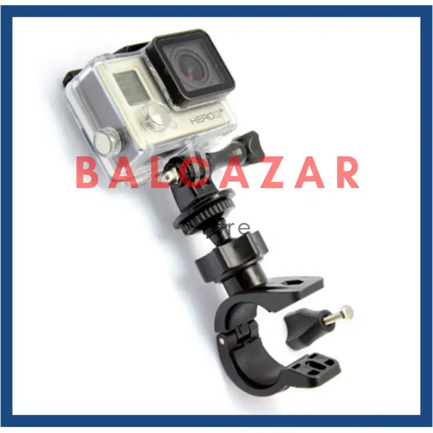 Handlebar Setang Stang sepeda motor Mounting Mount GoPro / Xiaomi Yi