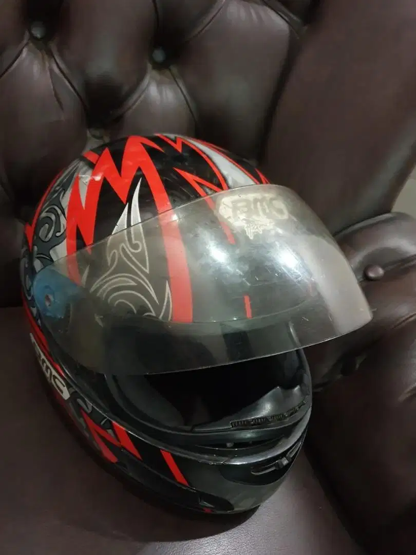 jual Helm Fullface merk BMC asli kondisi apikk