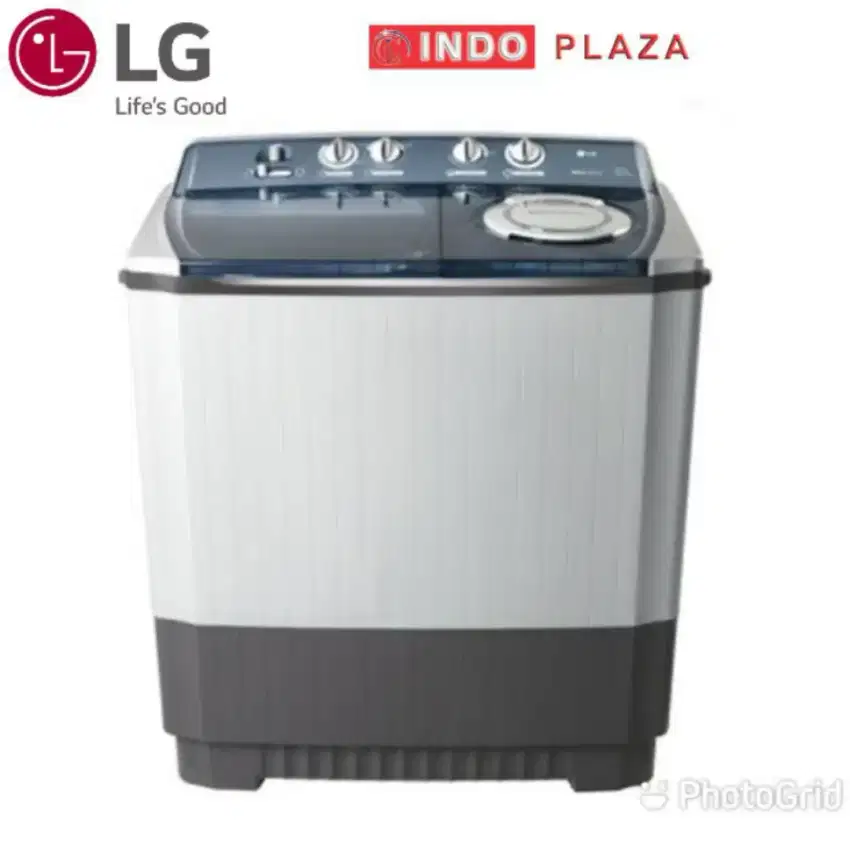 MESIN CUCI 2TABUNG 9kg / 9kg LG P9050R