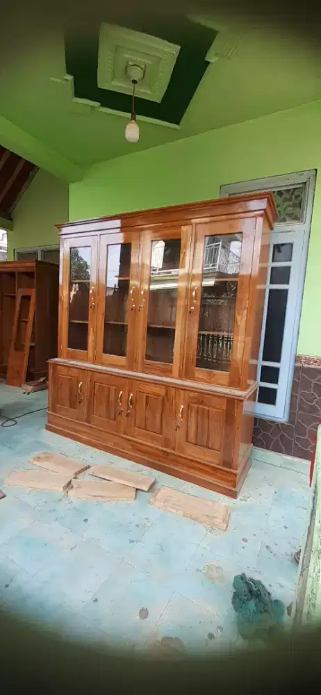Jual lemari jati