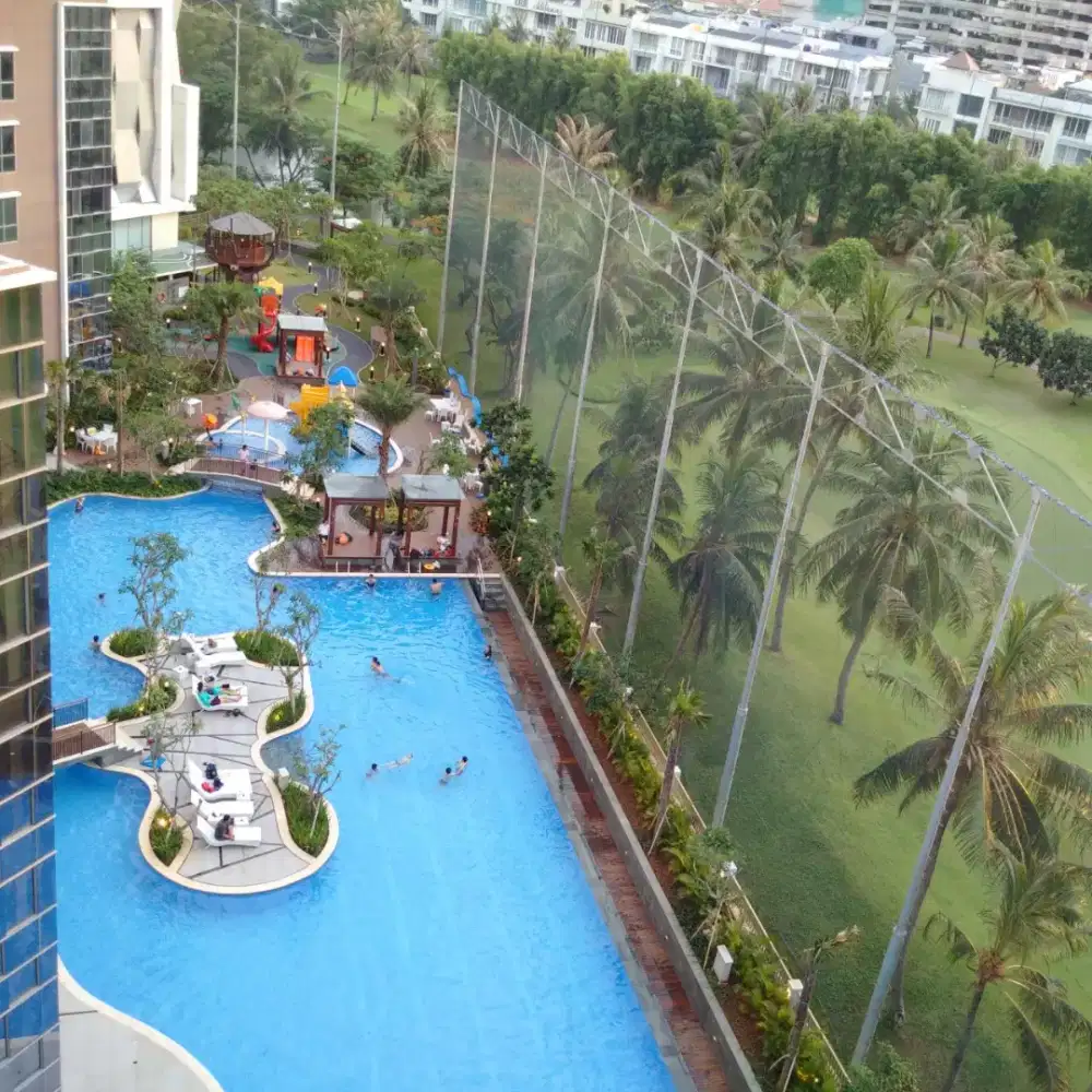 JUAL RUGI APARTEMEN MANSION KEMAYORAN  View GOLF Hoek Sdh Sertifikat