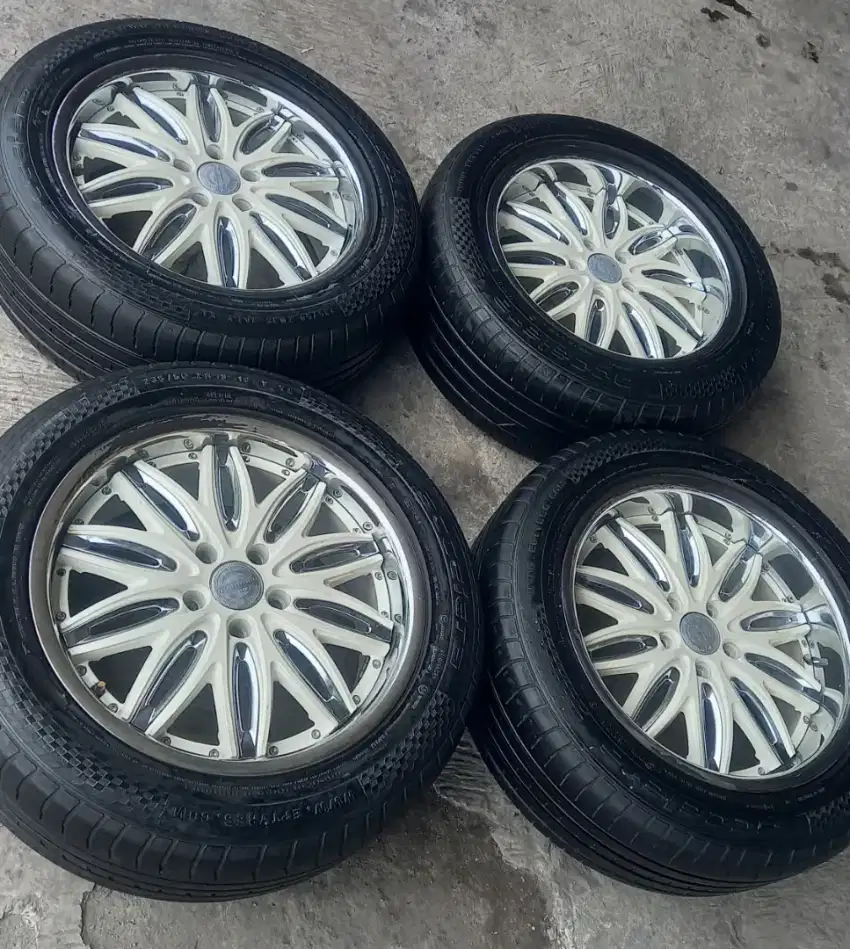 Velg  work ring 18 pcd 114 baut 5