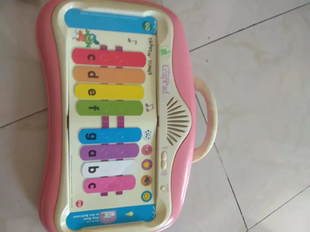 Leapfrog Leappad mainan musik edukasi anak