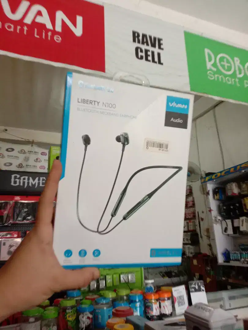 Headset Bluetooth VIVAN Liberty N 100 (RAVE Cell Sako)