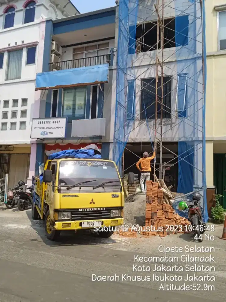 Angkut puing tanah dan pindahan rumah