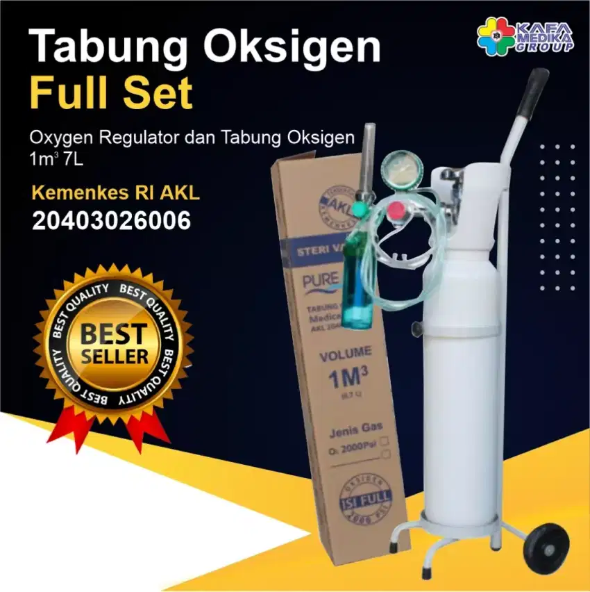 Tabung Oksigen Set